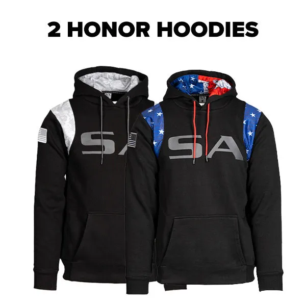 2 HONOR HOODIES