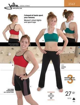 2563 // Sports Bra and Short Tights