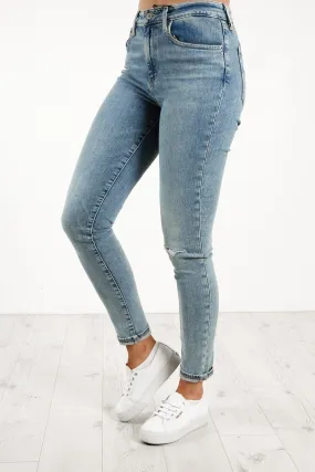 721 High Rise Skinny Jeans Good Morning