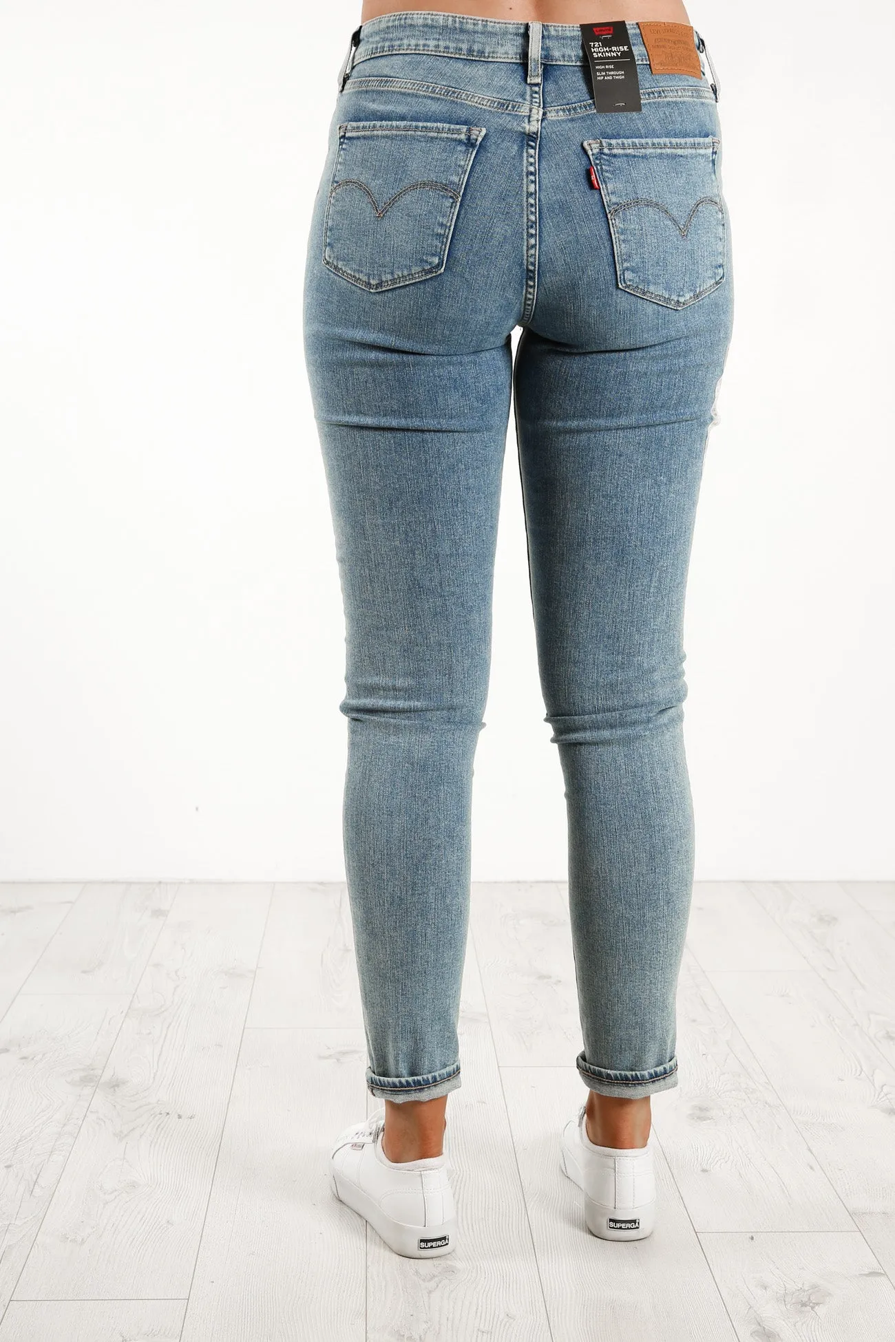 721 High Rise Skinny Jeans Good Morning