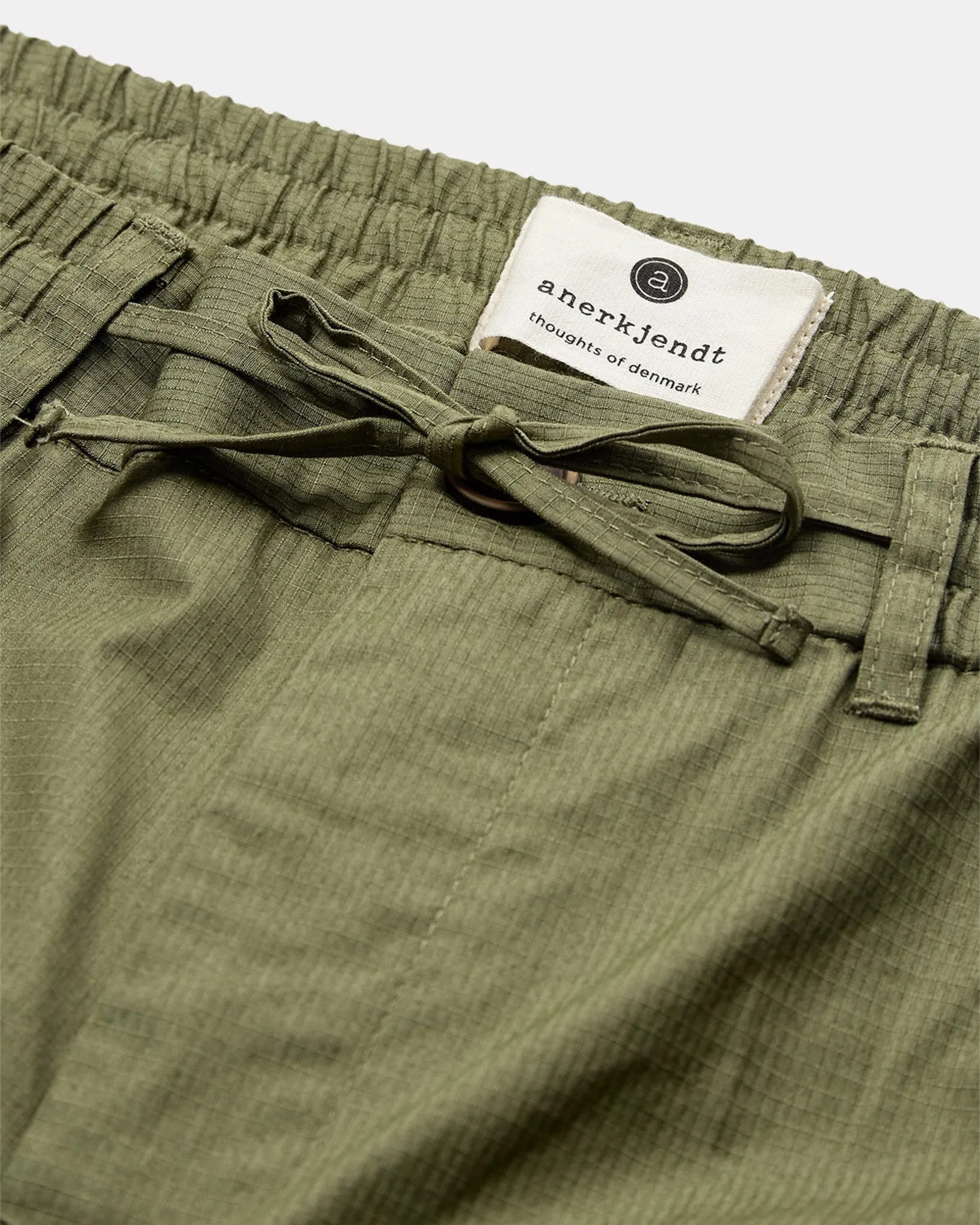 AKJAN COTTON PANTS - Olivine