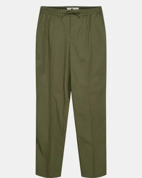 AKJAN COTTON PANTS - Olivine