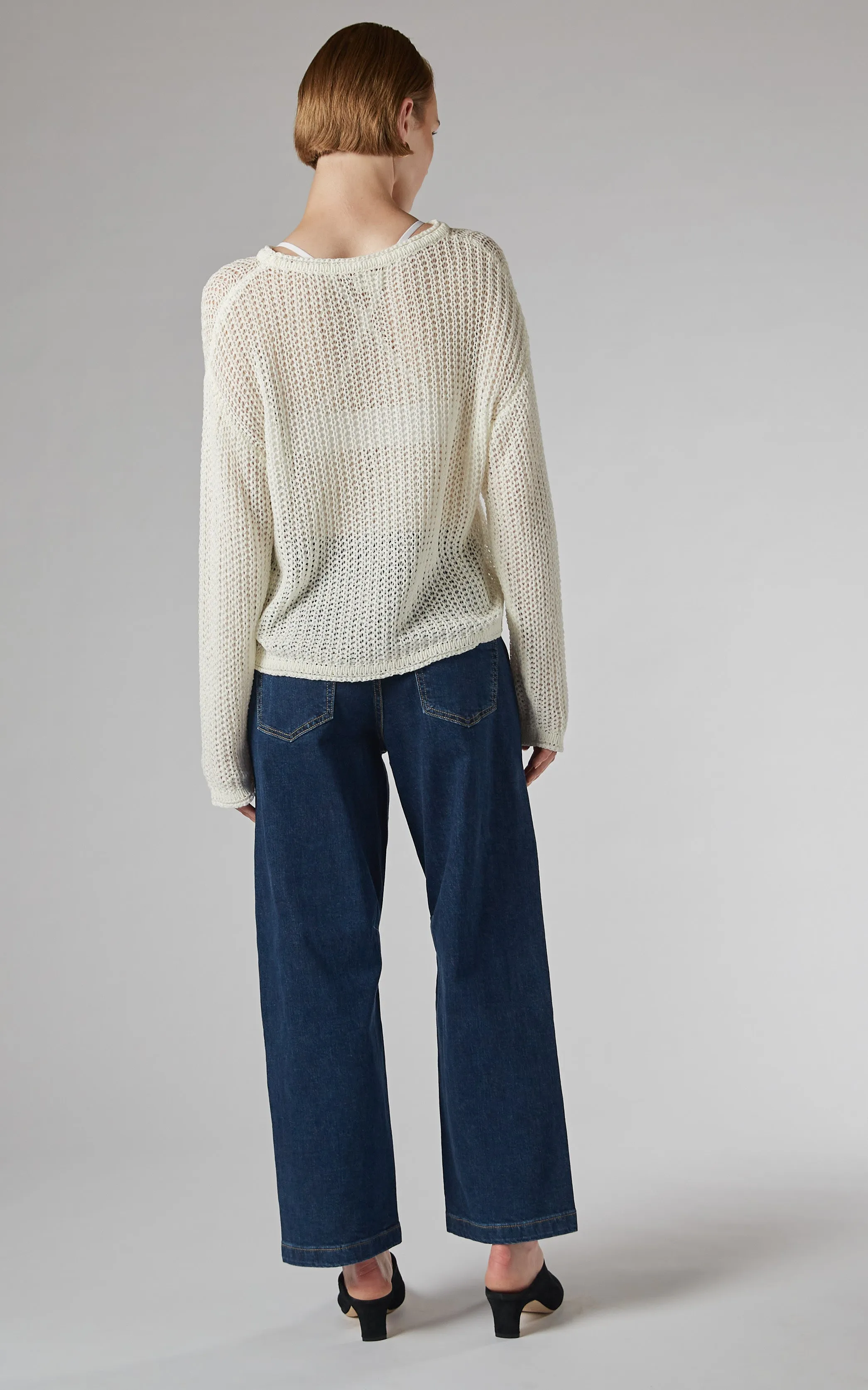 Alaia Blue Tapered Jeans