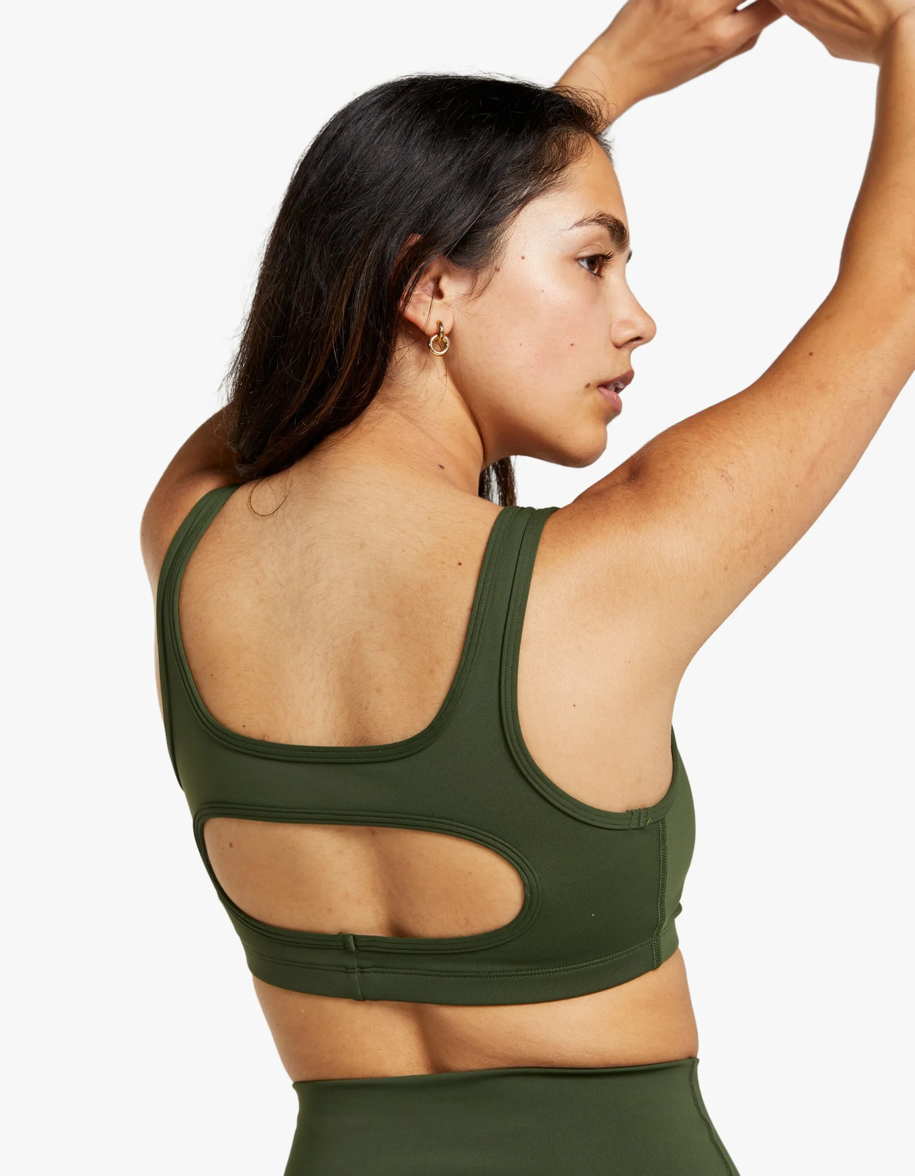 Amplify Sports Bra - Rifle Green