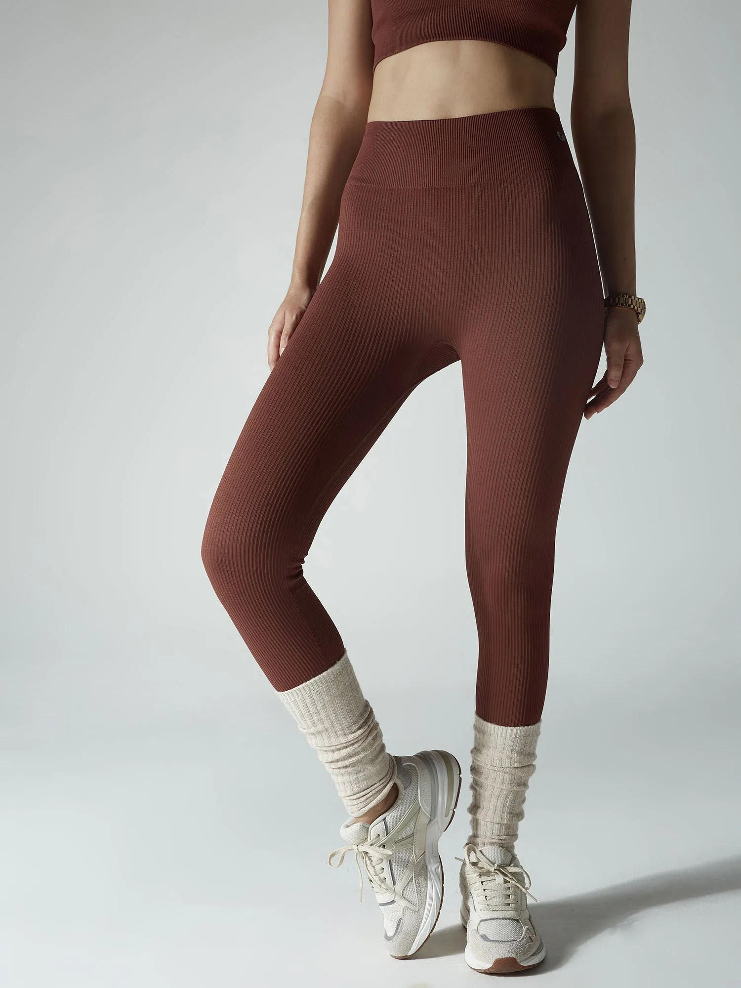 Auburn Seamless Cinched Leggings