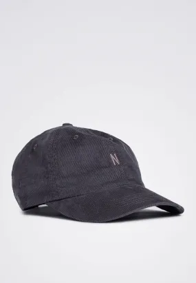 Baby Corduroy Sports Cap - Slate Grey