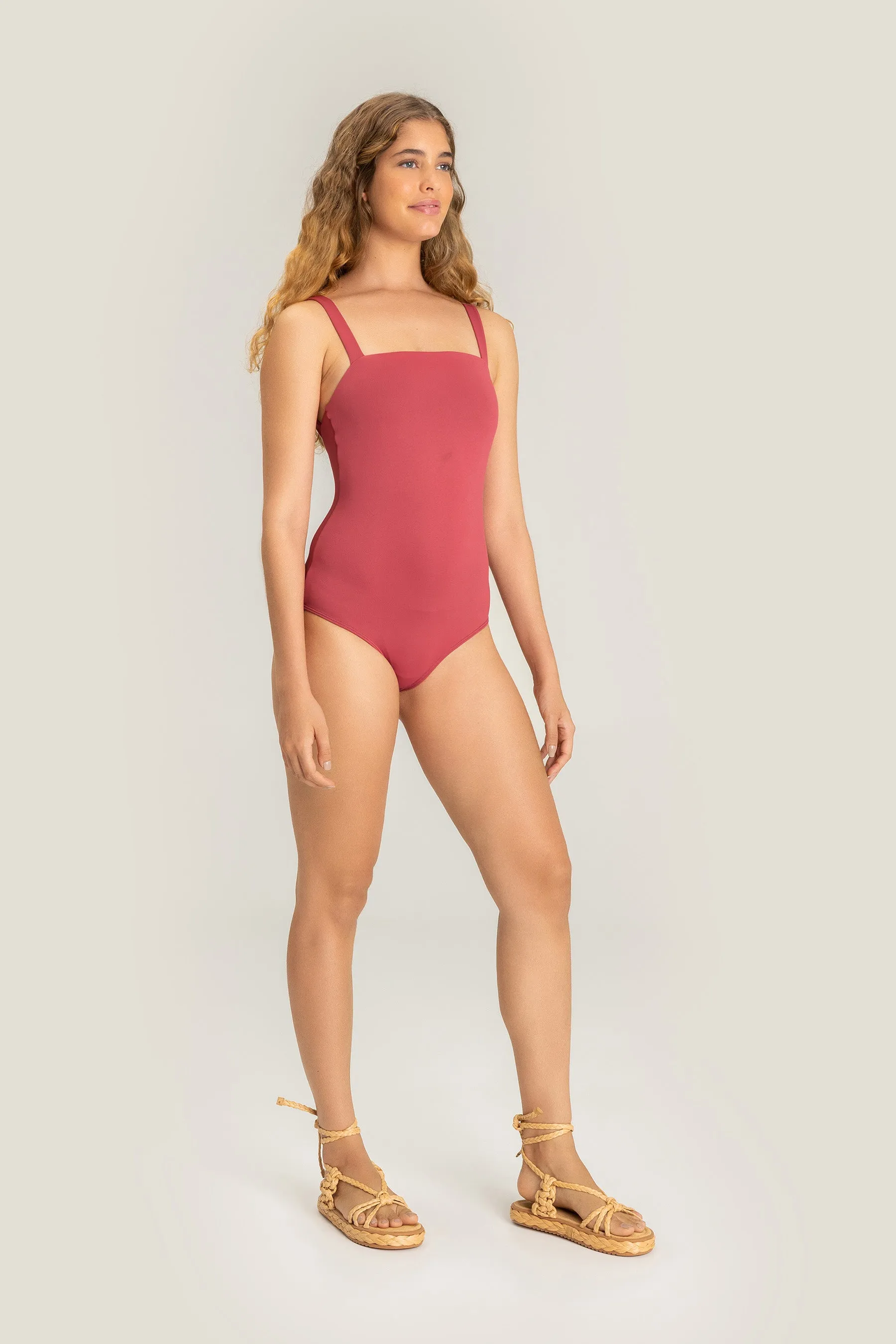 Band One-Piece Swimsuit