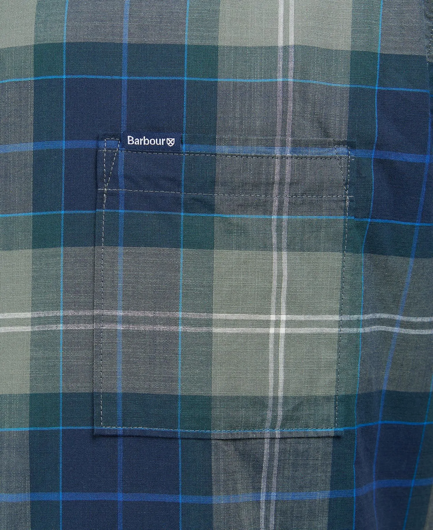 Barbour Mens Gordon Short Sleeved Tartan Check Shirt