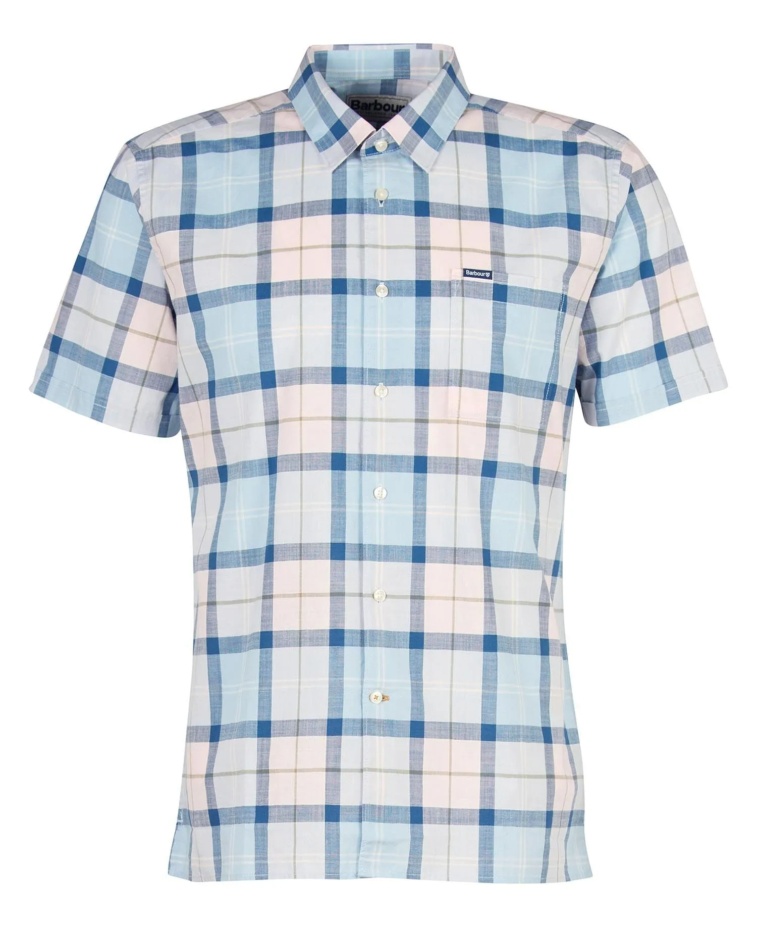 Barbour Mens Gordon Short Sleeved Tartan Check Shirt