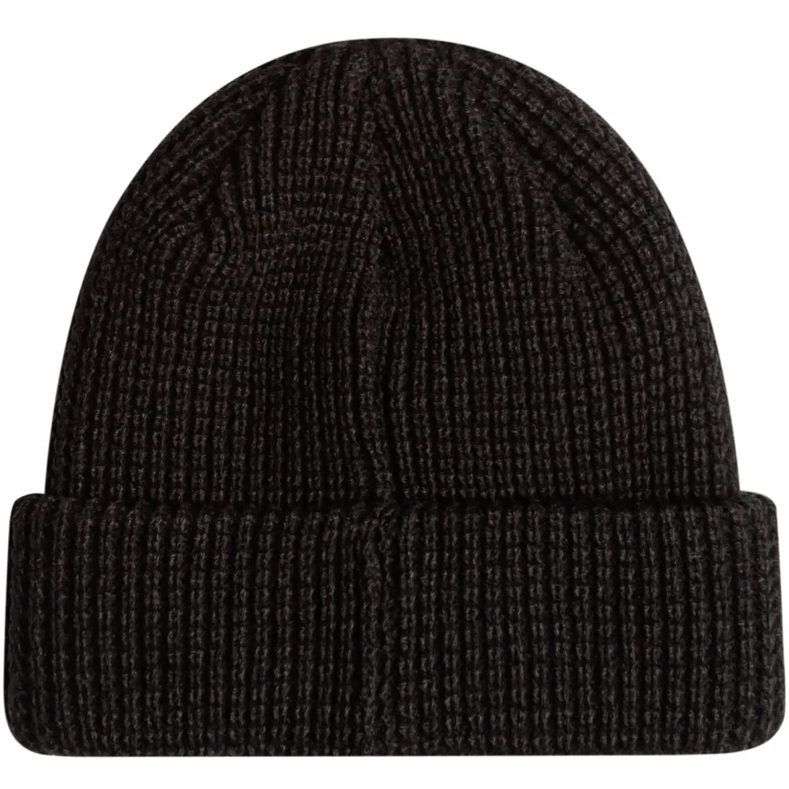 Billabong Mens Grill Fine Knit Cuffed Winter Warm Beanie Hat - Black