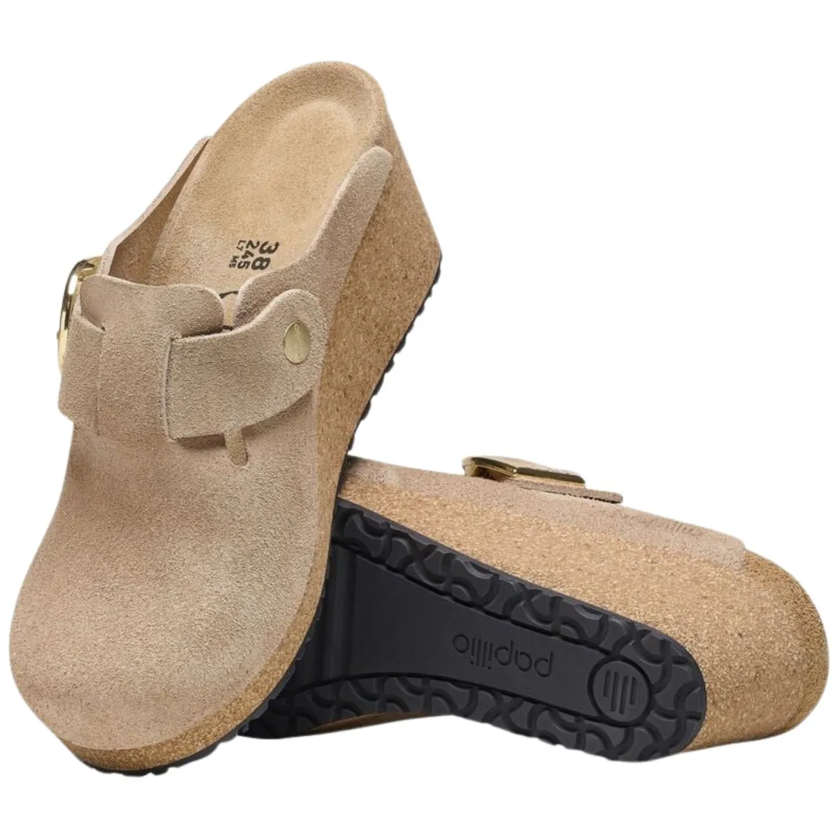 Birkenstock Women's Fanny Warm Sand Suede Leather