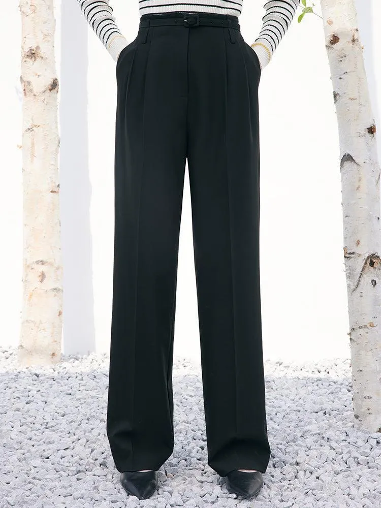 Black Full Length Pants