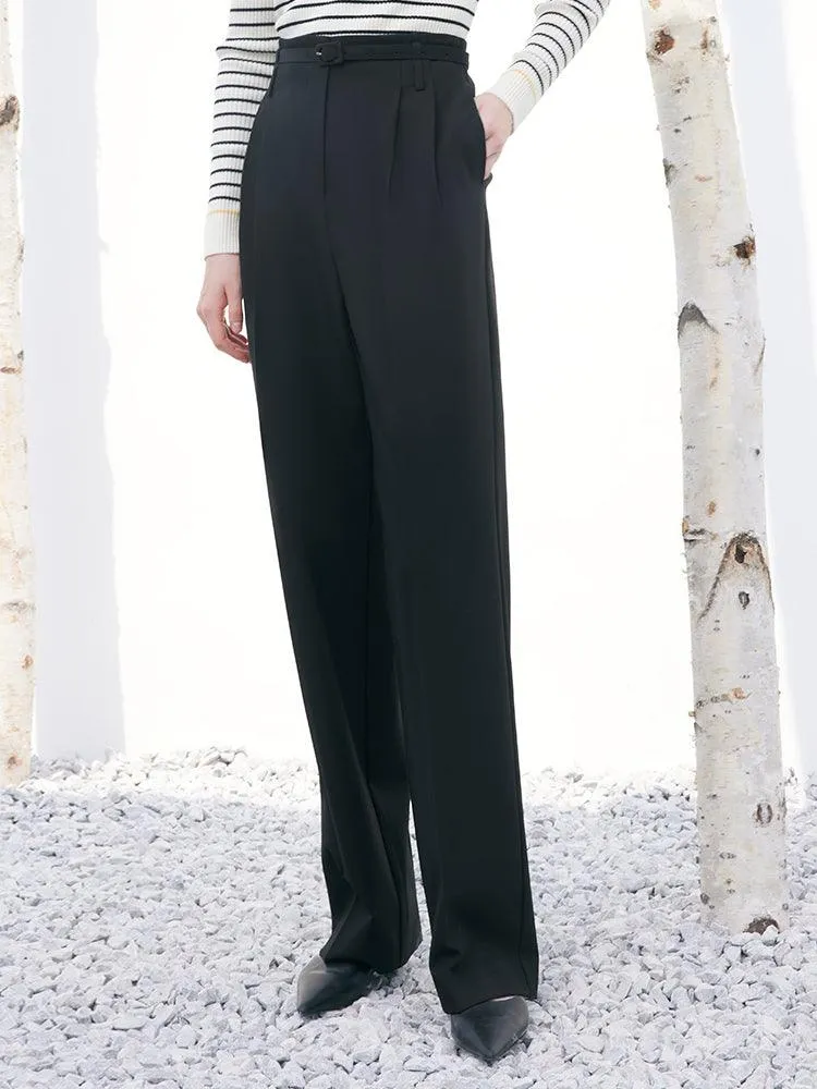 Black Full Length Pants