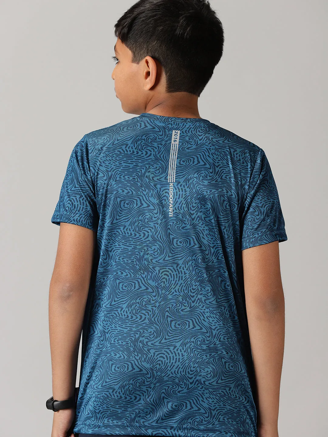 Boys Round Neck Sports Tee