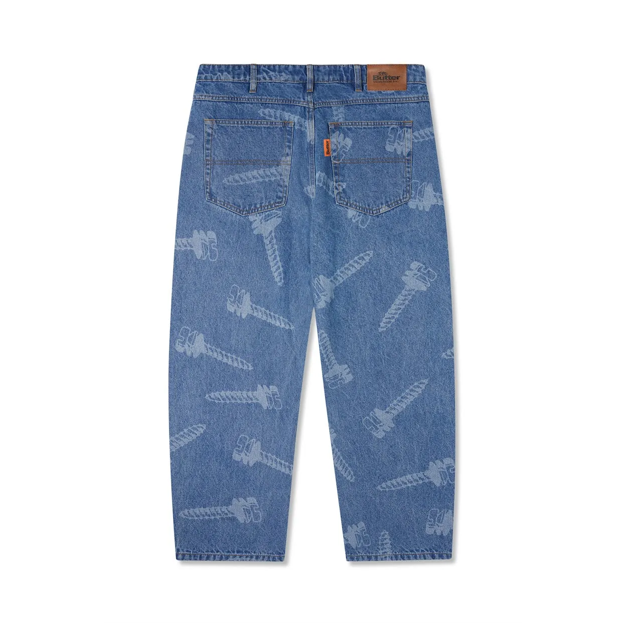 Butter Goods Screw Denim Jeans - Washed Indigo