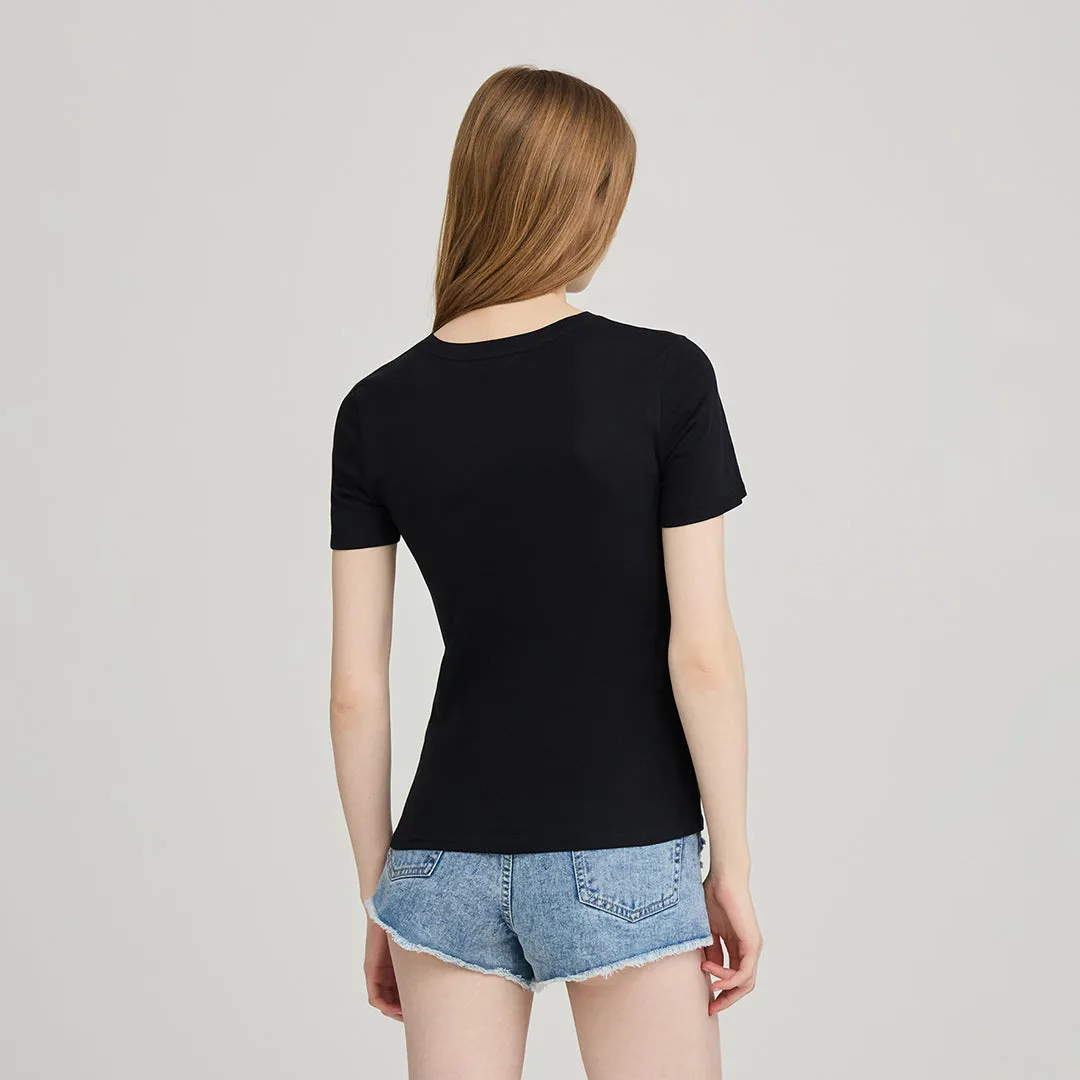 Crew Neck Short Sleeve T-Shirt