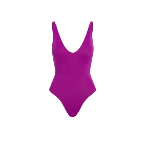 Crisscross One Piece (Purple)