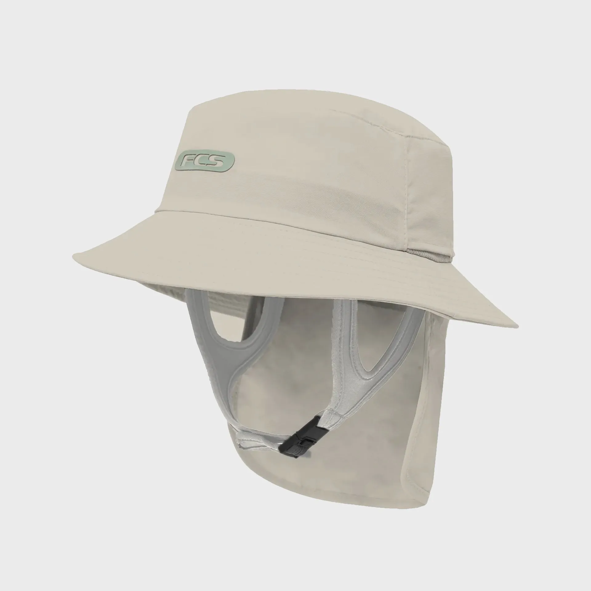 FCS Essential Surf Bucket Hat - Warm Grey