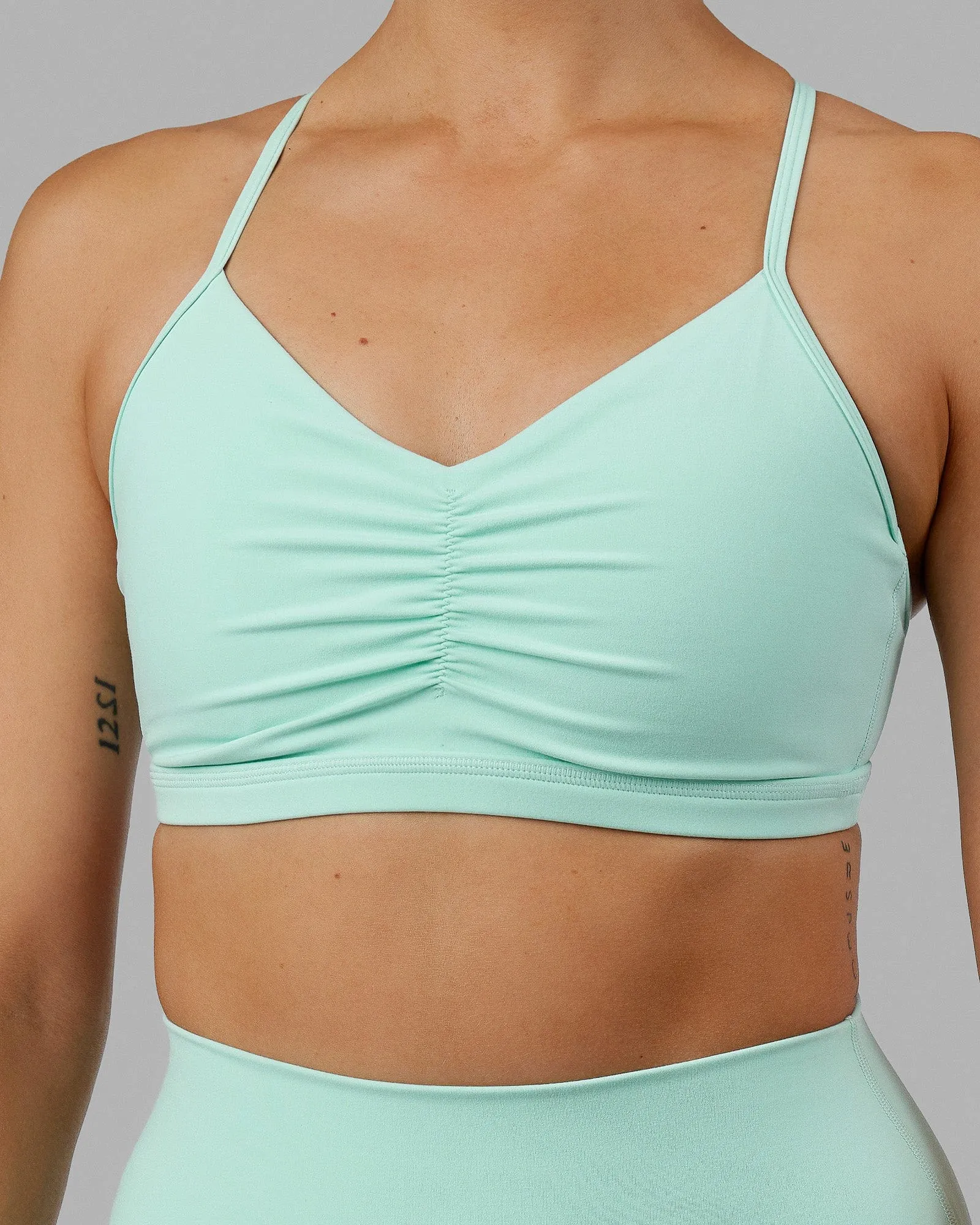 Fundamental Sports Bra - Pastel Turquoise