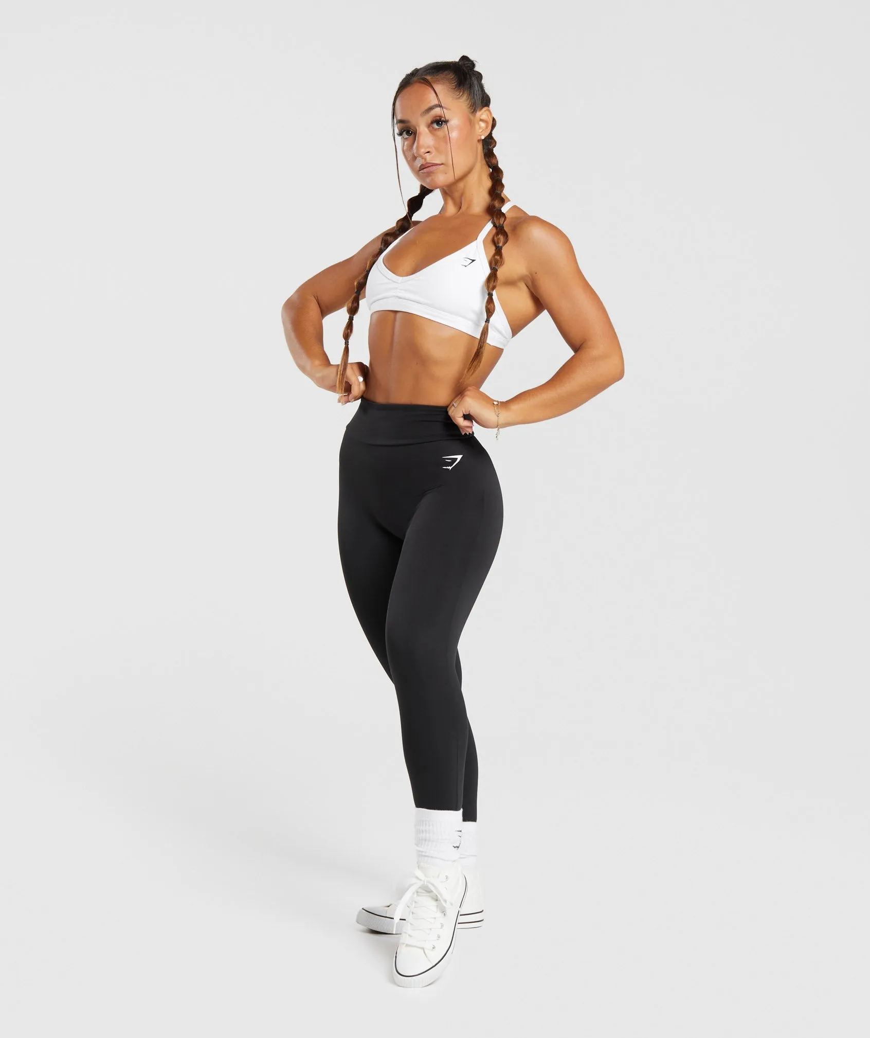 GS Power Regular Leggings - Black