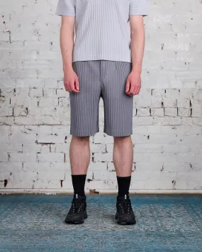 HOMME PLISSÉ ISSEY MIYAKE Pleats May Short Warm Gray