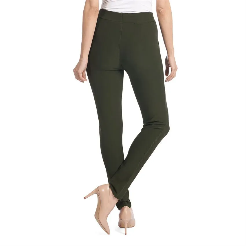 Jasmine Zip Pocket Leggings - Olive