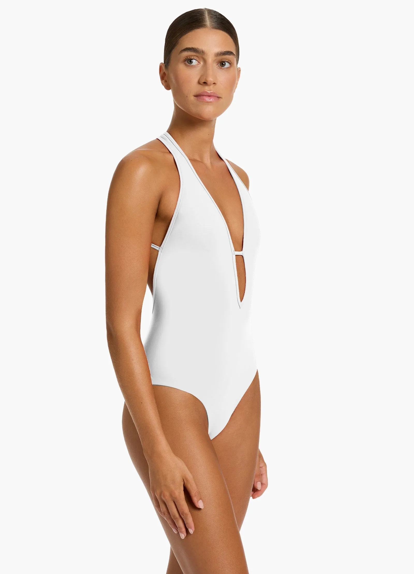 Jetset Plunge One Piece - White