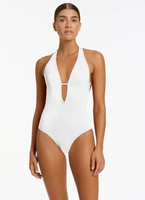 Jetset Plunge One Piece - White