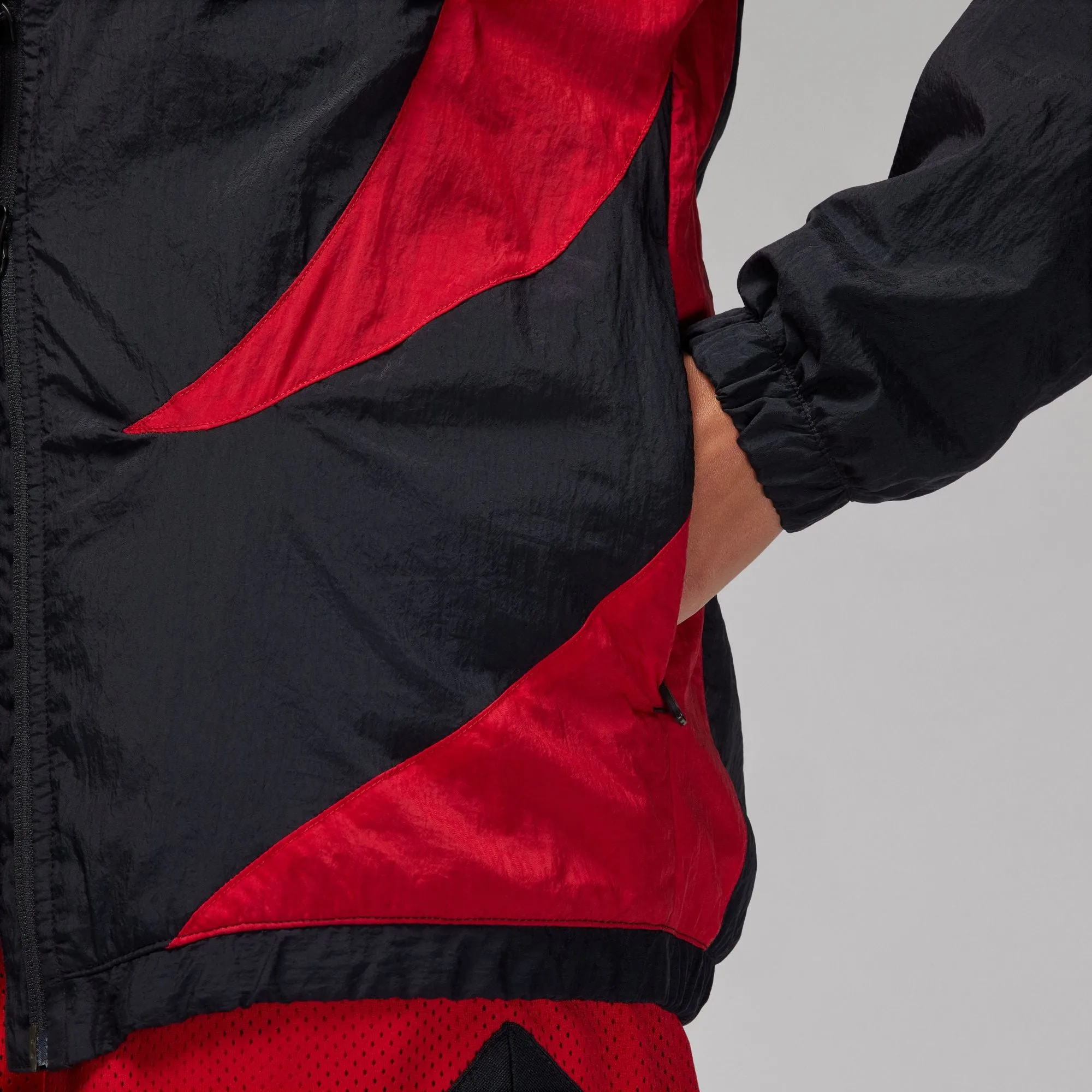 Jordan Sport Jam Warm Up Jacket 'Black/Red'