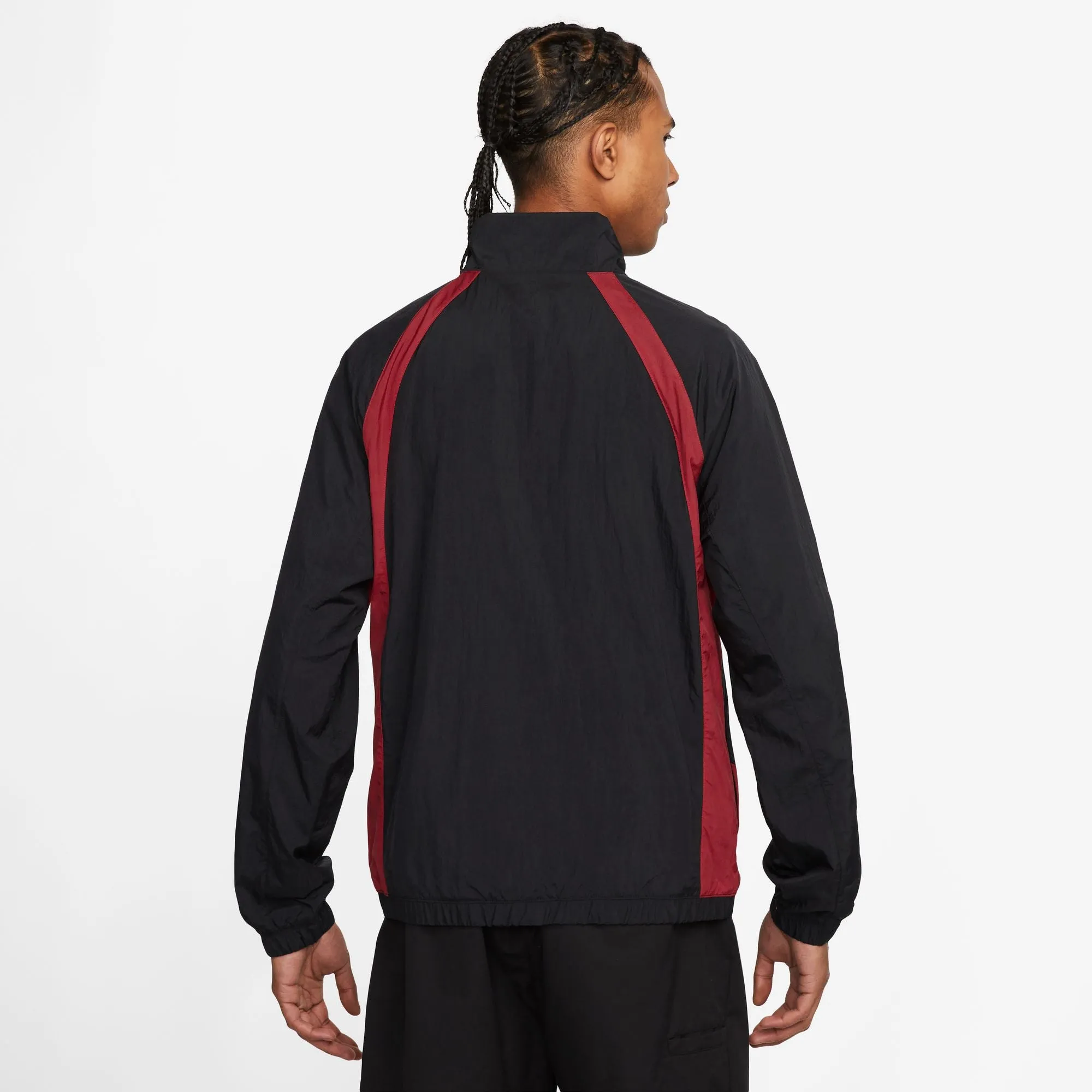 Jordan Sport Jam Warm Up Jacket 'Black/Red'