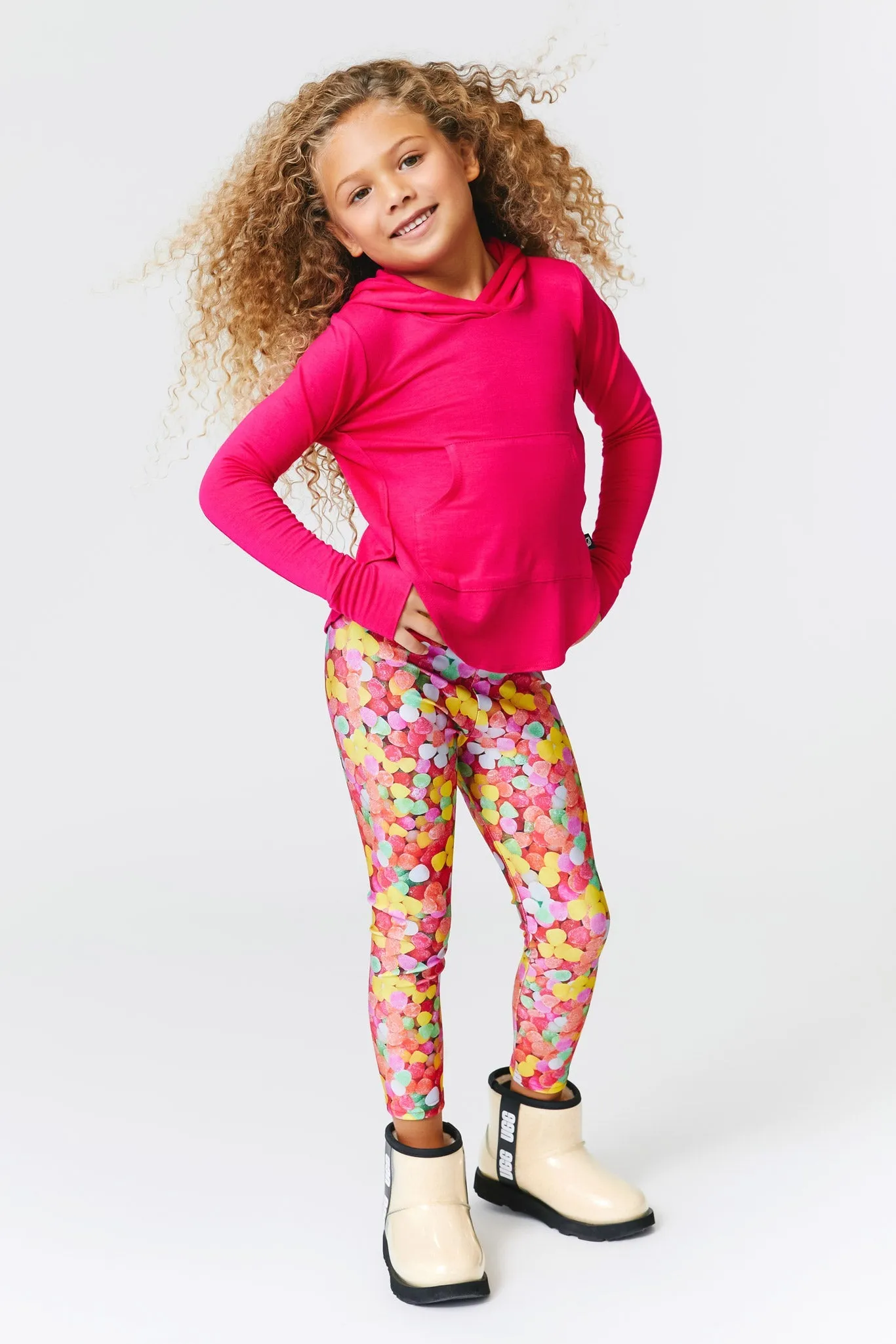 Kids Leggings in Gumdrops