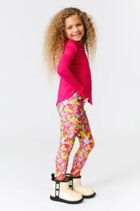 Kids Leggings in Gumdrops