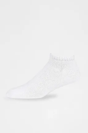 KNOCKER NO SHOW SPORTS SOCKS (49523_WHITE)