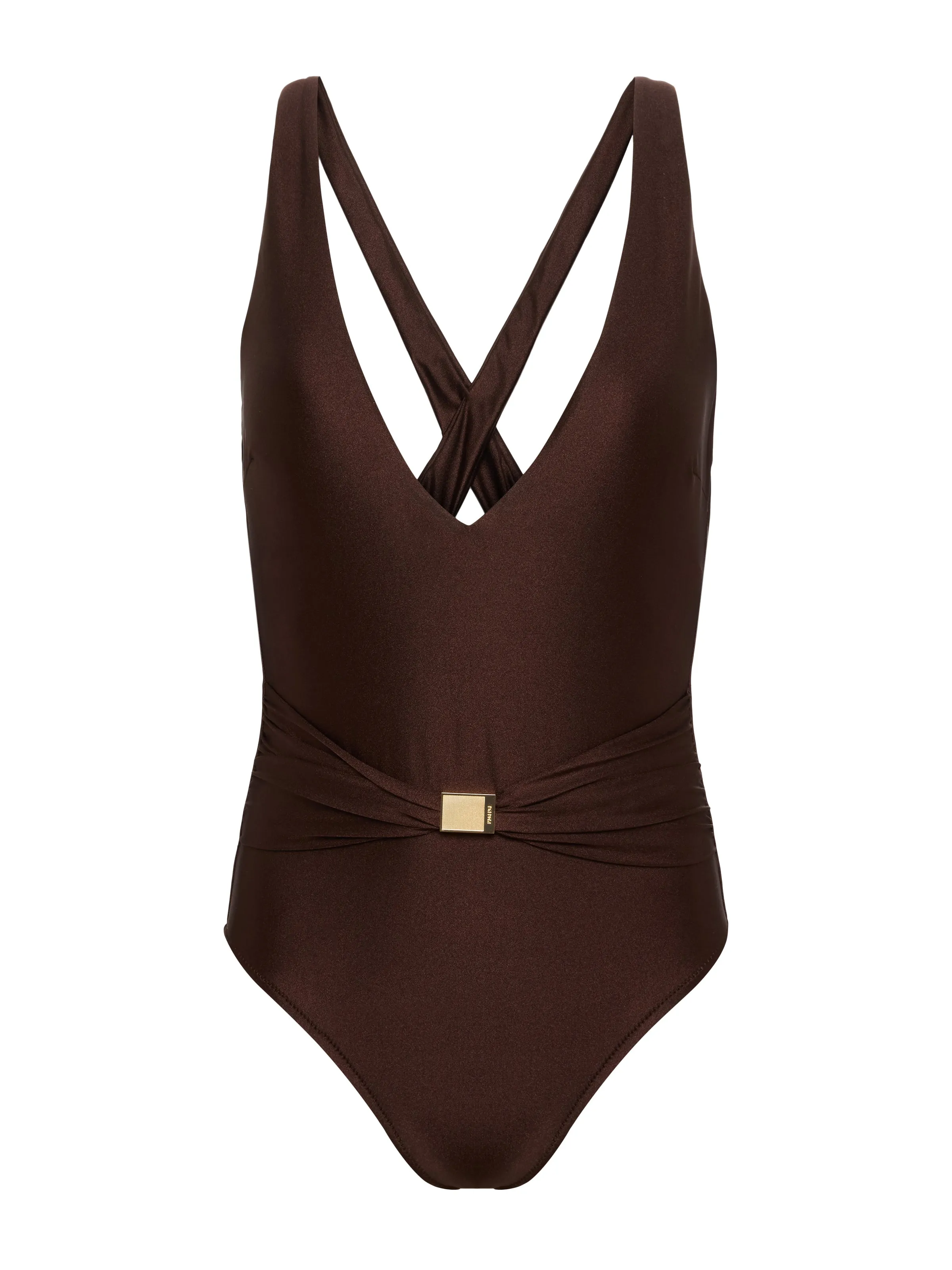 Lisa Plunge One-Piece Swimsuit