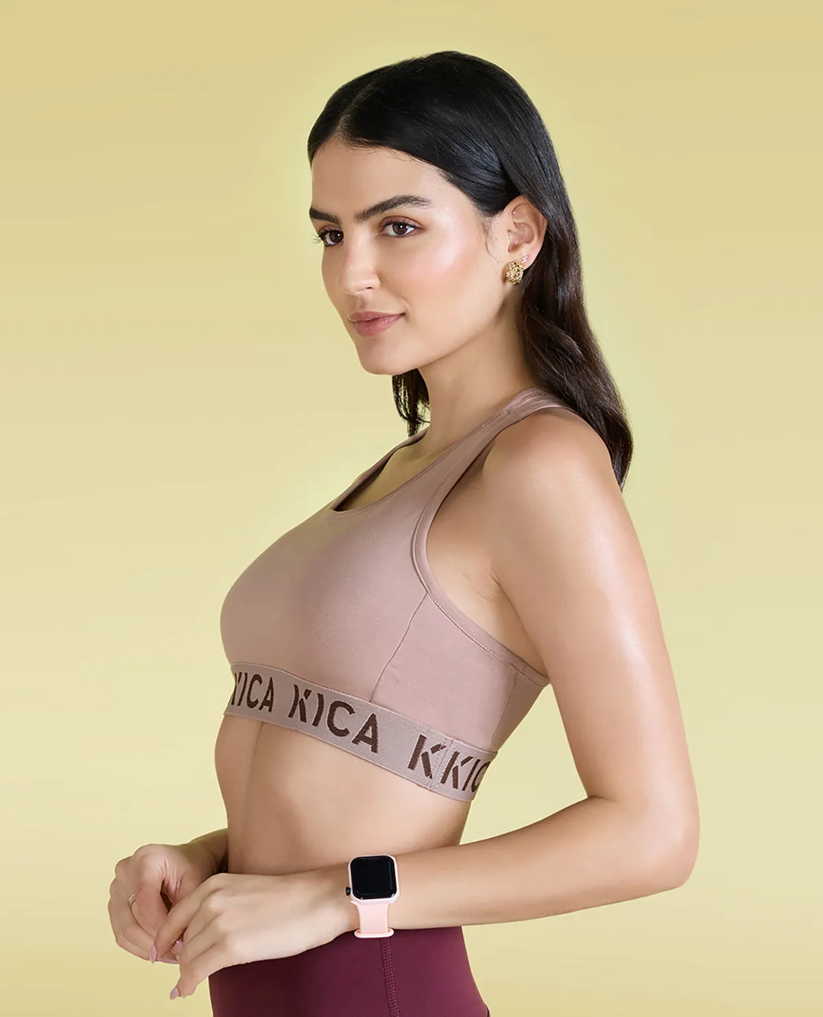 Low to Mid Impact Cotton Sports Bra