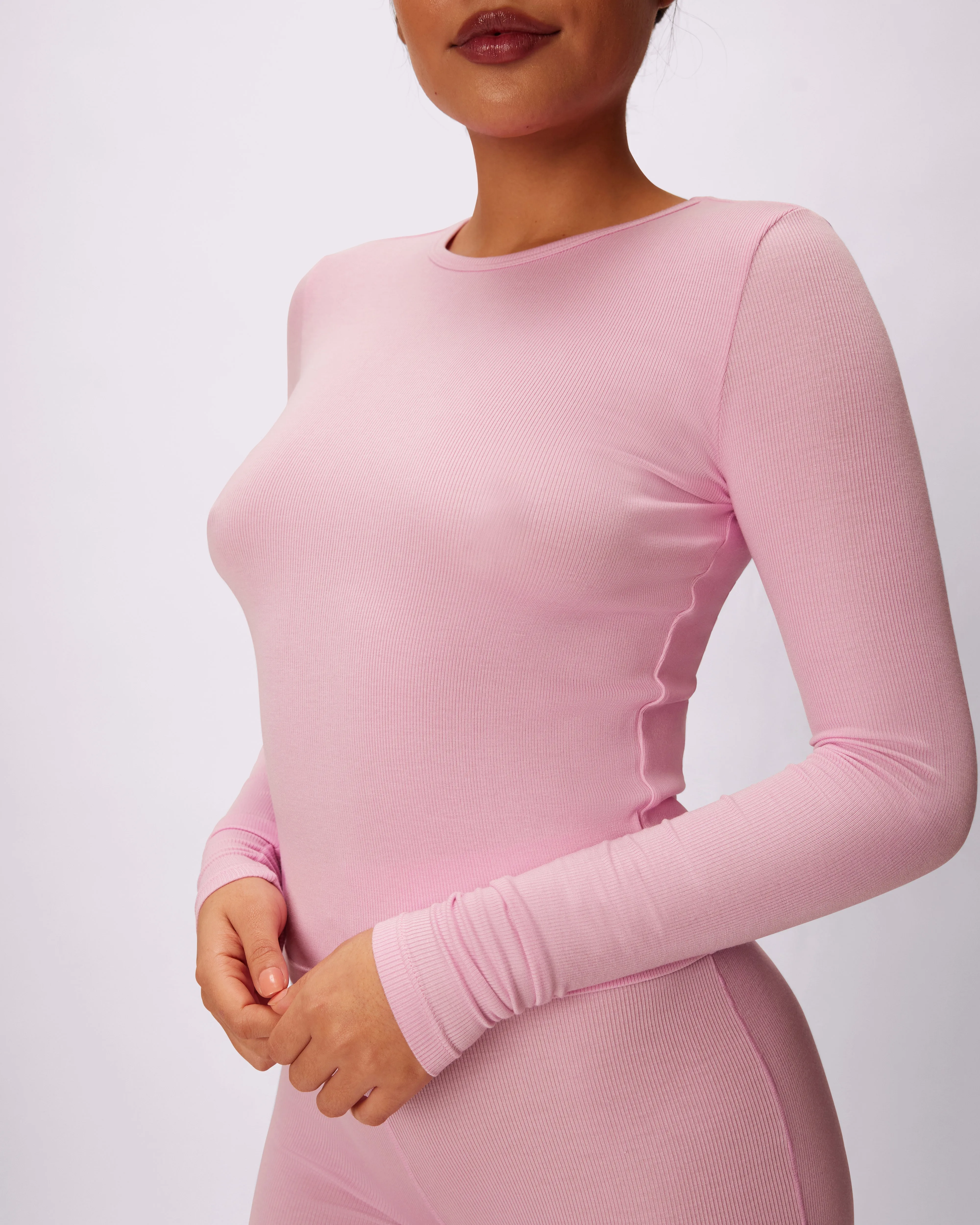 Lush Rib Warm Base Long Sleeve | Lush Rib | Archive (Cupid)