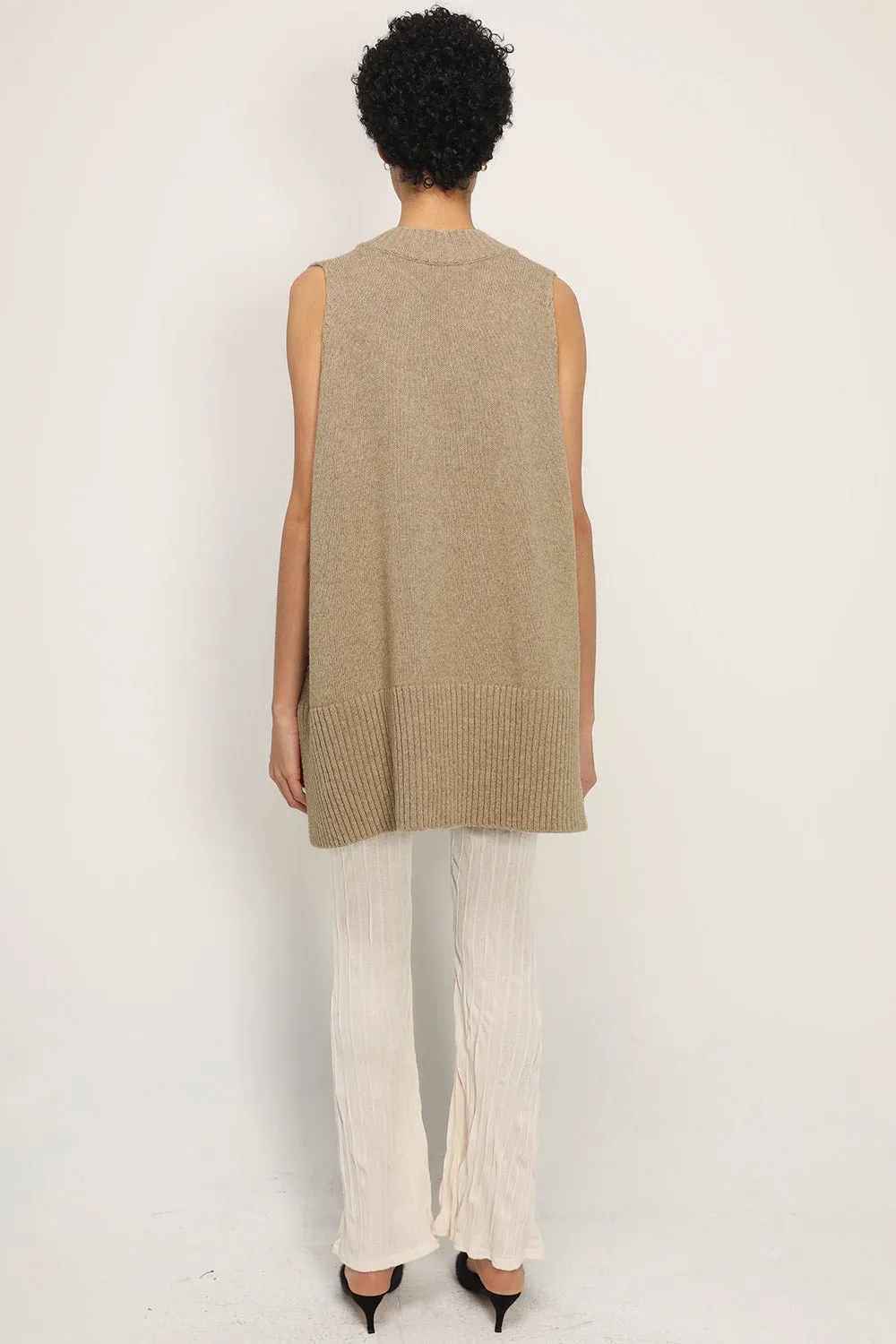 Lyla Oversized Knit Vest