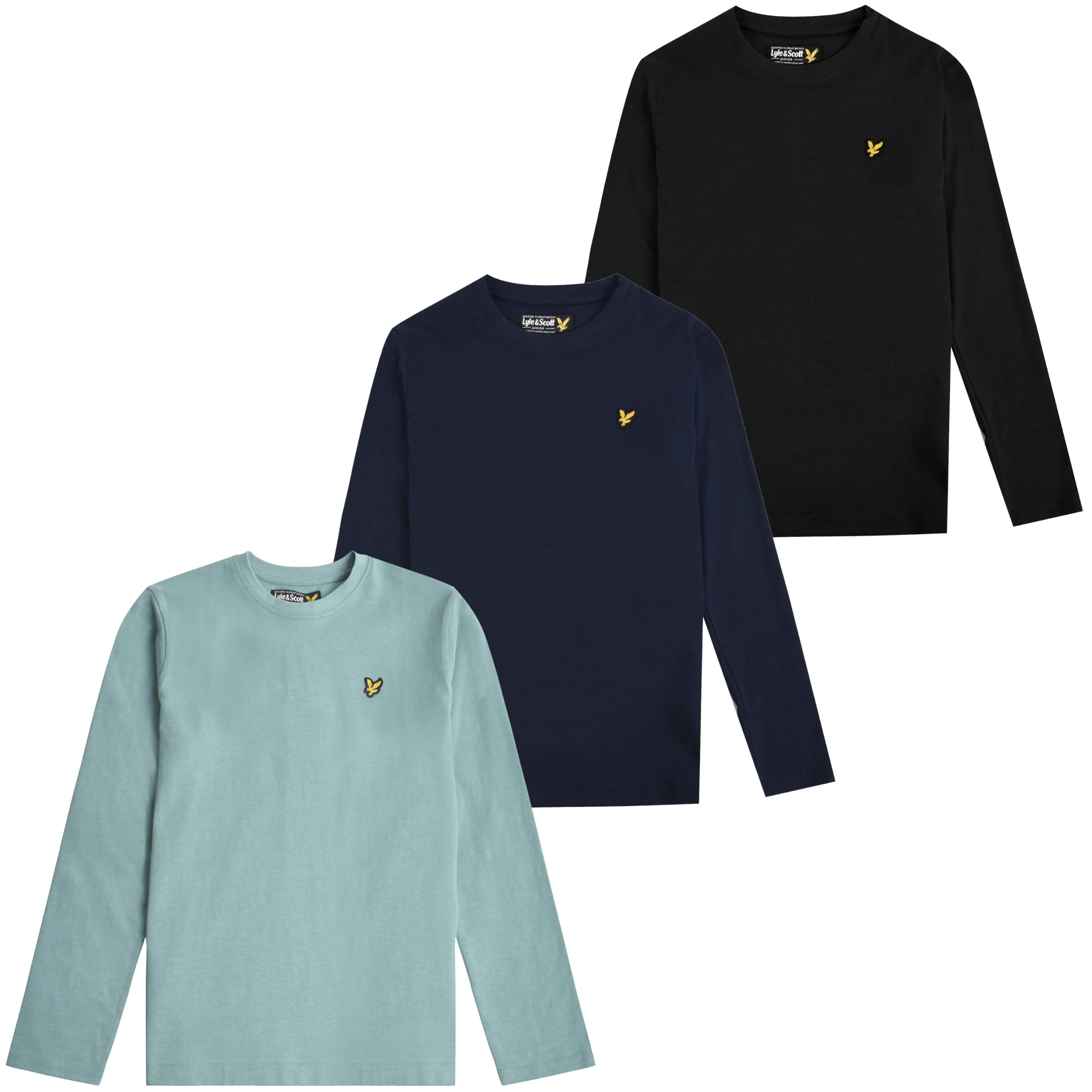 Lyle & Scott Boys Long Sleeved T-Shirt - Crew Neck