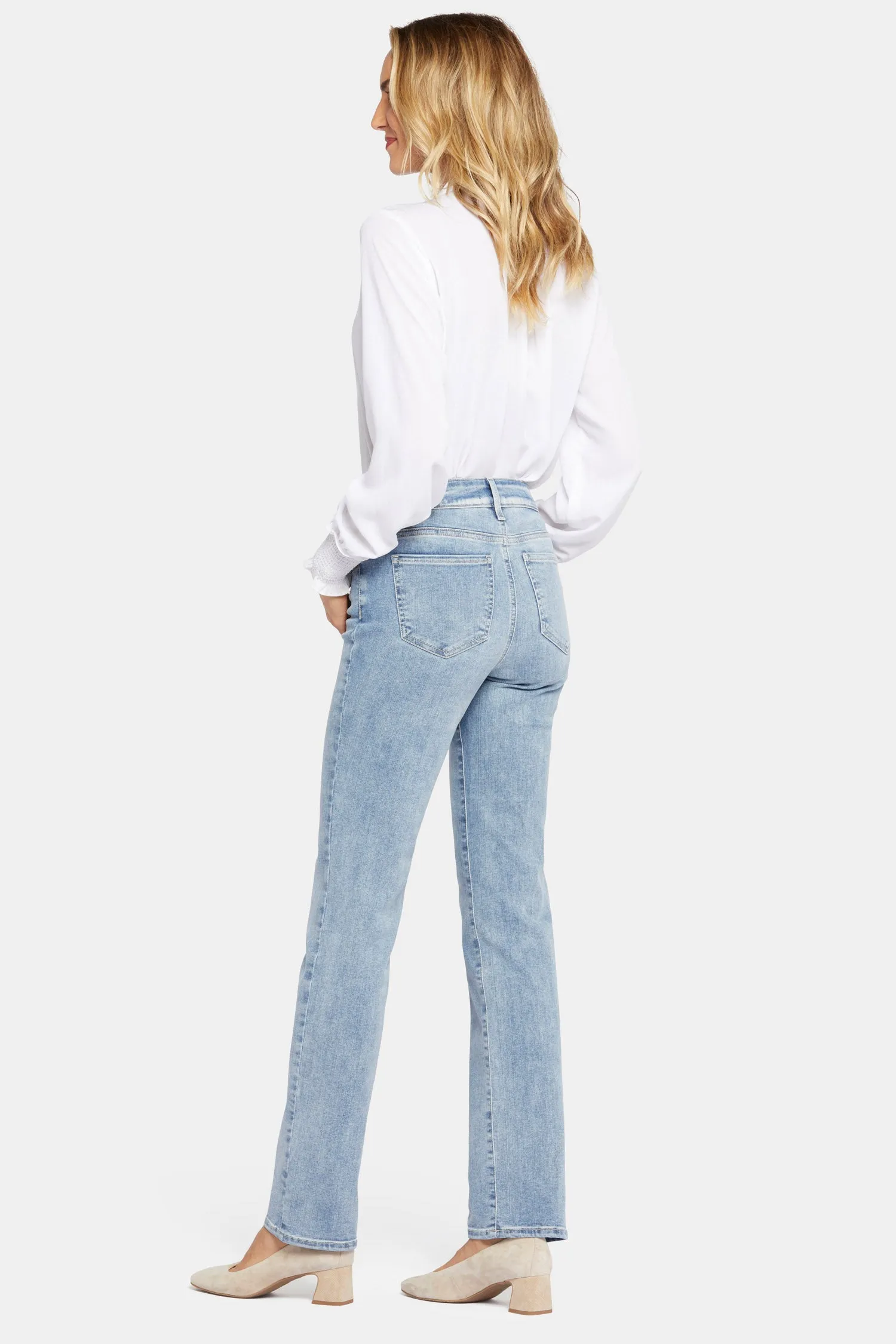 Marilyn Straight Jeans In Long Inseam - Haley