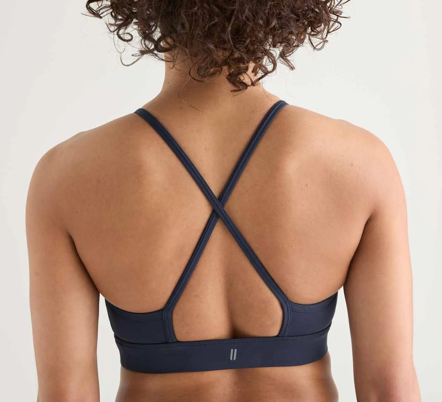 Matte High-Neck Sports Bra