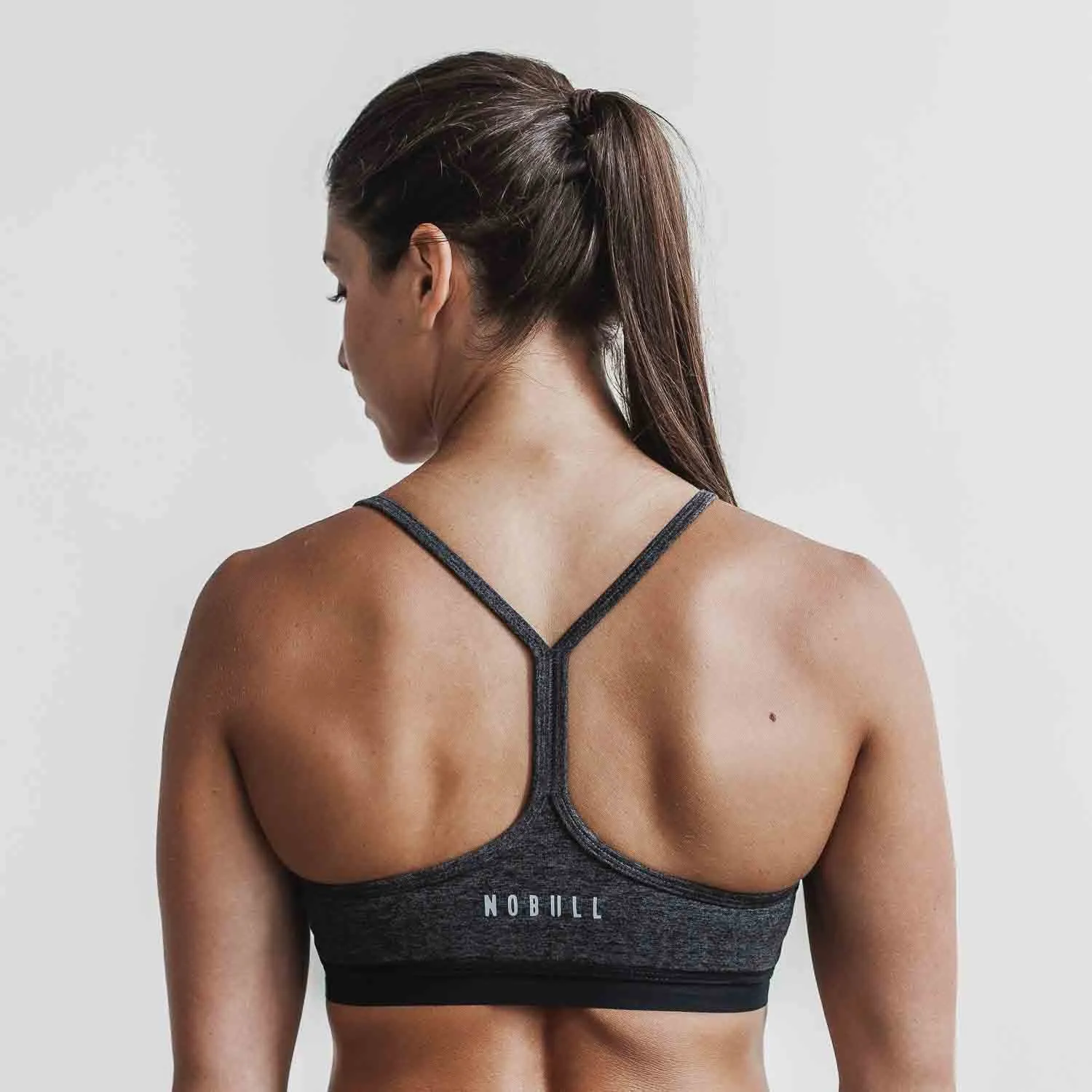 Matte V-Neck Sports Bra