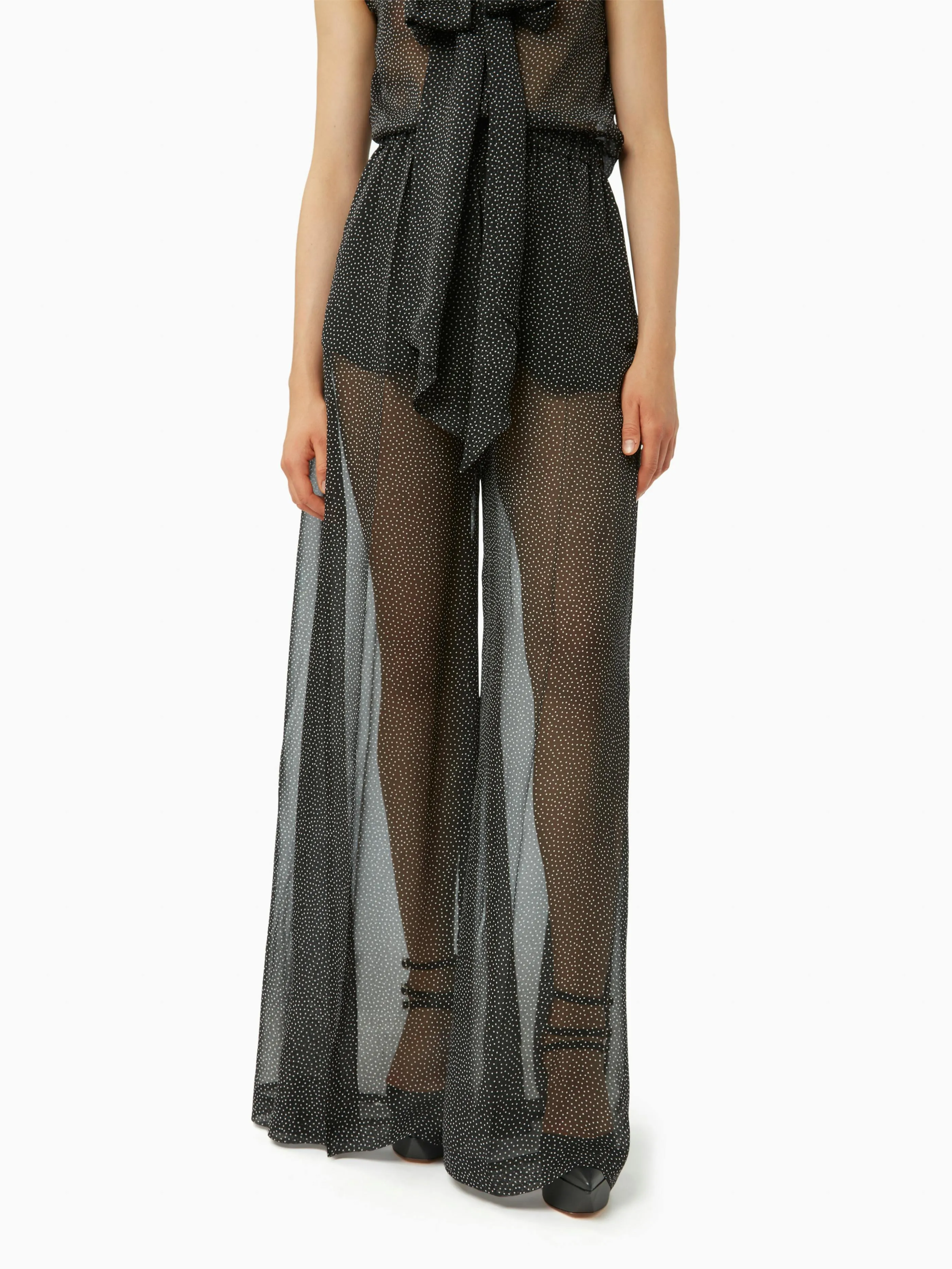 MUSLIN PALAZZO PANTS