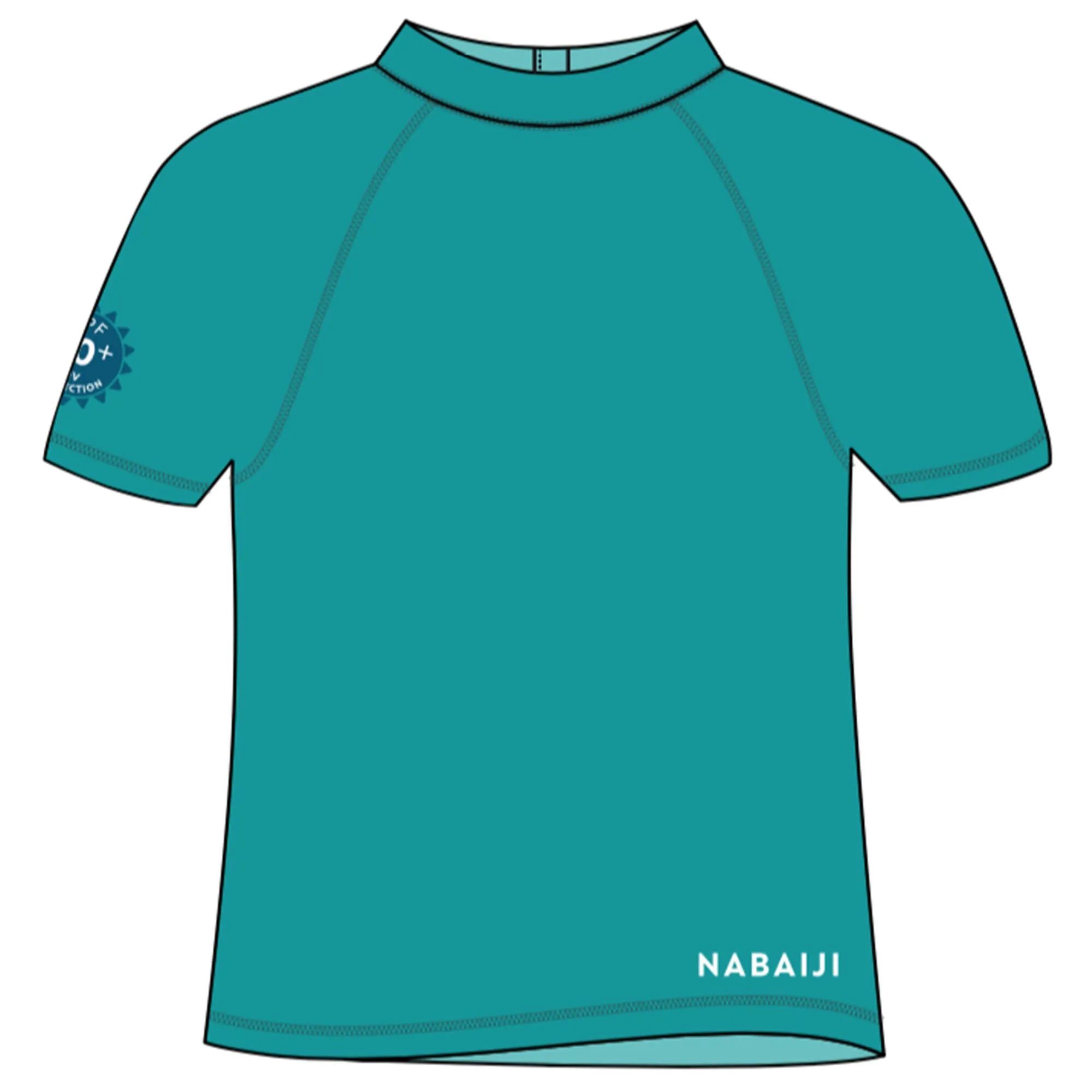 Nabaiji Short-Sleeved UV Rash Guard T-Shirt Babies'