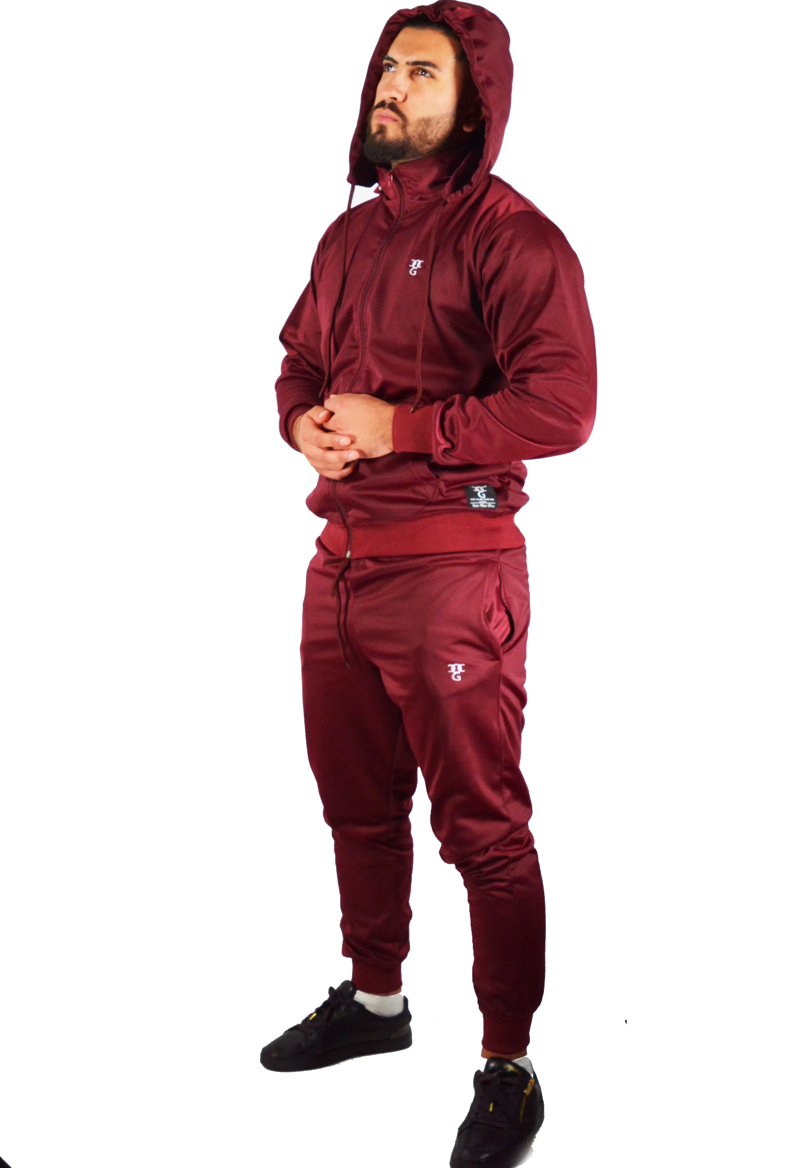 OG-1 Sports Detach Tracksuit burgundy