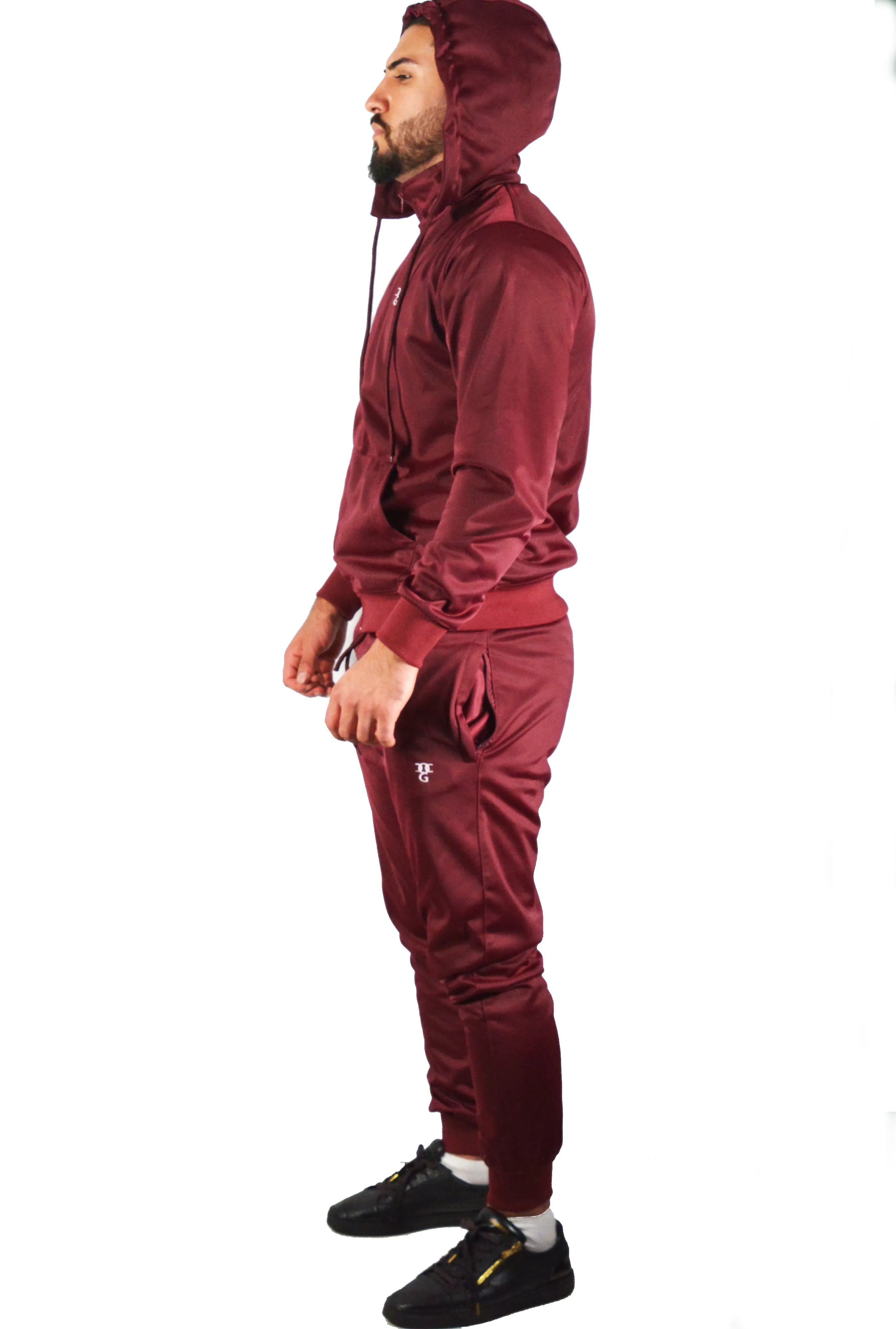 OG-1 Sports Detach Tracksuit burgundy