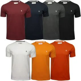 Original Penguin Mens Organic Cotton Logo T-Shirt -Short Sleeved