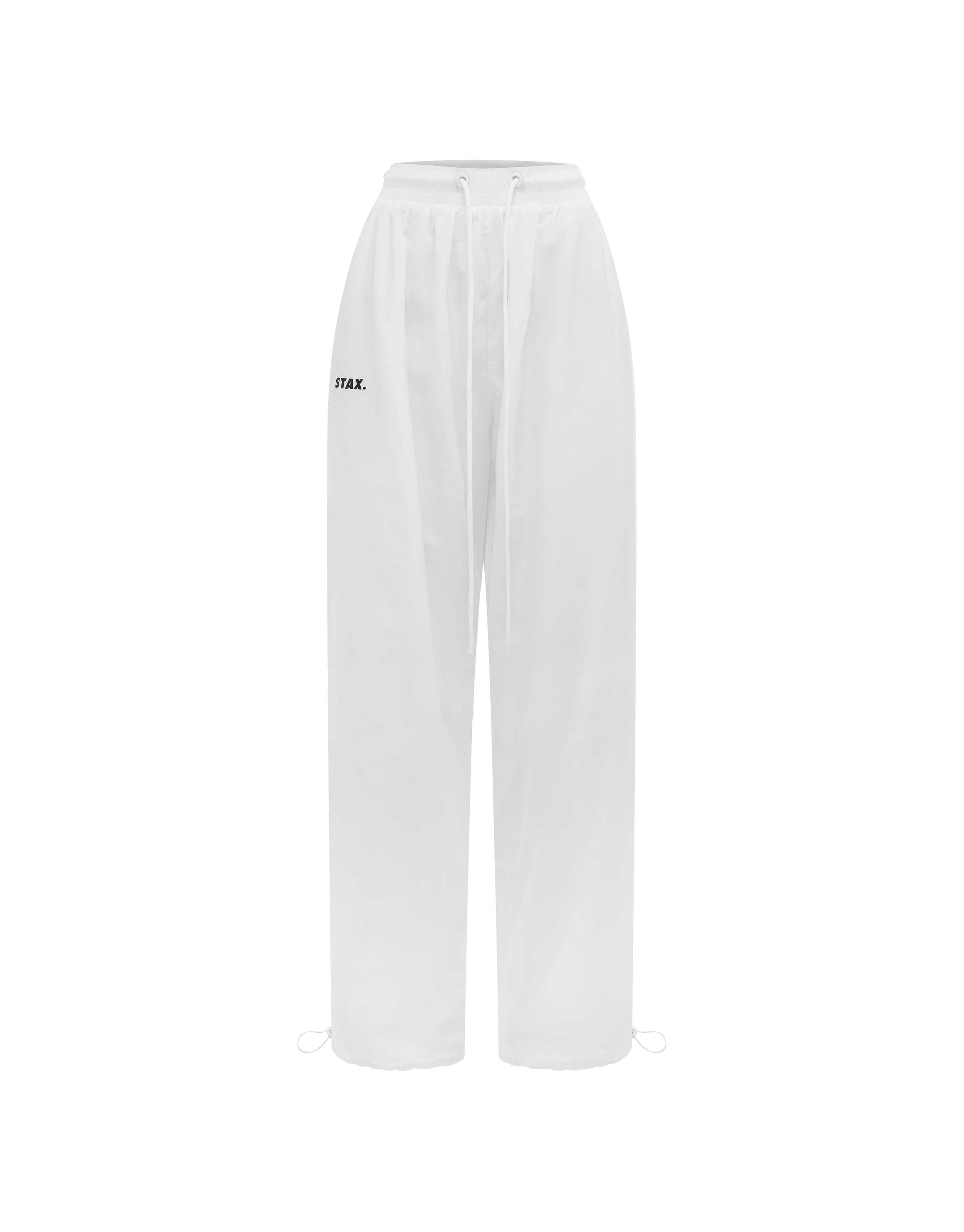 Parachute Pants- White