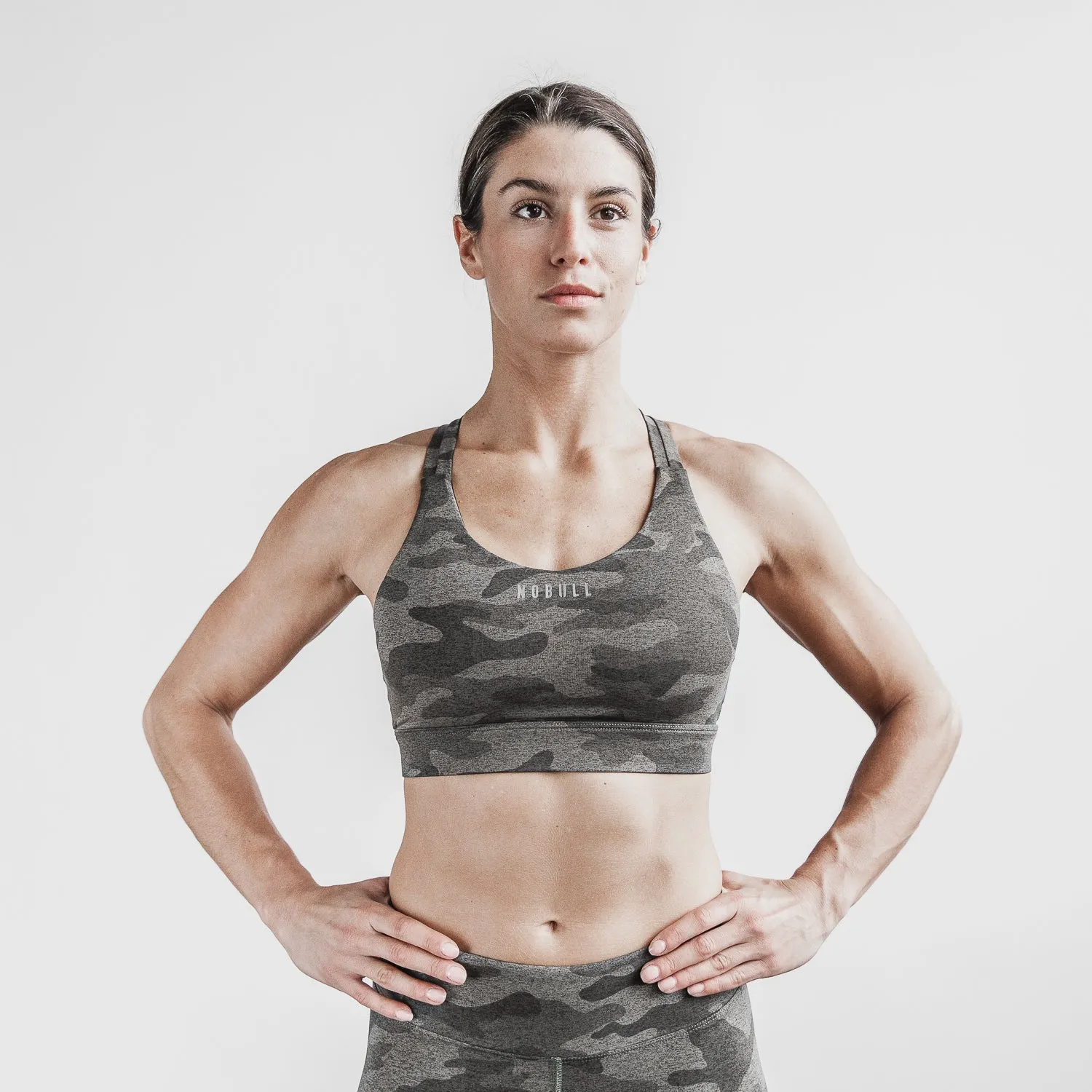 Plush Heather Pace Sports Bra