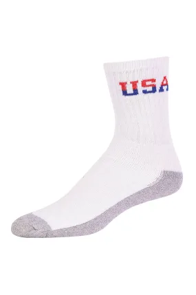 POWER CLUB CREW SPORTS SOCKS (PC274_G-BUSA)