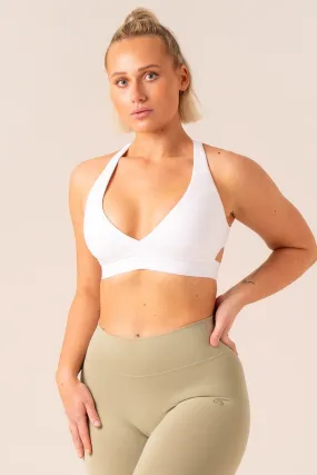 Prime Sports Bra | White